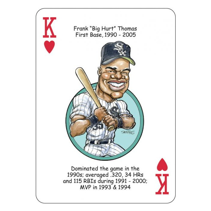 Hero Decks Caricature Playing Cards For Chicago White Sox Fans