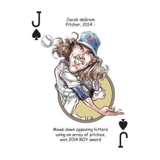 Hero Decks Caricature Playing Cards For New York Mets Fans Hero Decks Caricature Playing Cards For New York Mets Fans