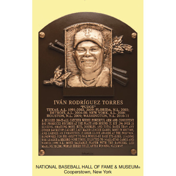 From the archives: New Hall of Famer Iván Pudge Rodríguez - Mangin  Photography Archive