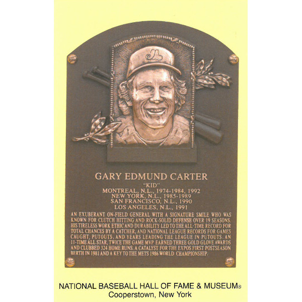 Gary Carter Mets Hall-of-Fame Bust - Mets History