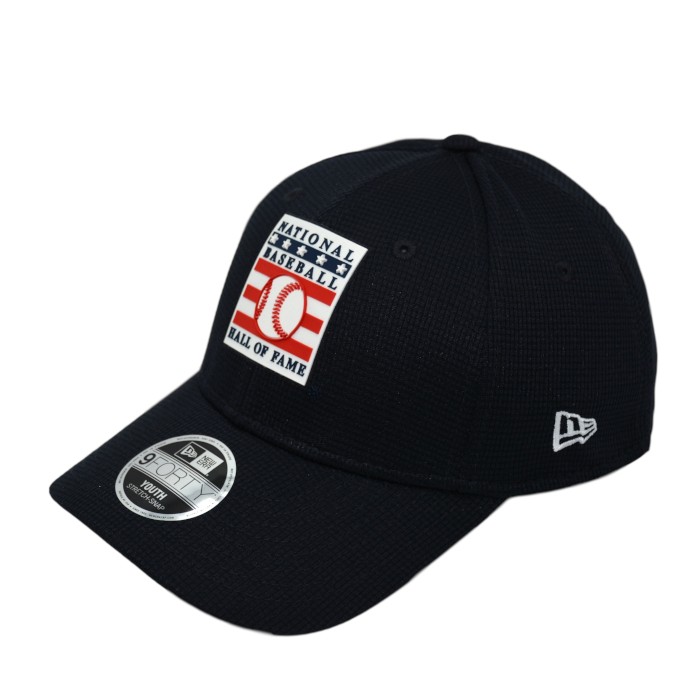 Youth New Era Baseball Hall of Fame Logo Navy 9FORTY Snapback Cap Youth New Era Baseball Hall of Fame Logo Navy 9FORTY Snapback Cap
