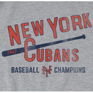 Unisex Teambrown New York Cubans Champions Collection Longsleeve Baseball Shirt