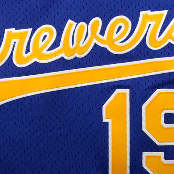 Men's Mitchell & Ness Robin Yount 1991 Milwaukee Brewers Batting Practice Cooperstown Jersey