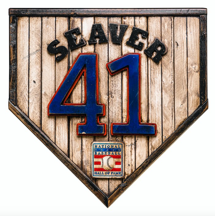 Tom Seaver Hall of Fame Vintage Distressed Wood 18.5 Inch Legacy Home Plate Ltd Ed of 250 Tom Seaver Hall of Fame Vintage Distressed Wood 18.5 Inch Legacy Home Plate Ltd Ed of 250