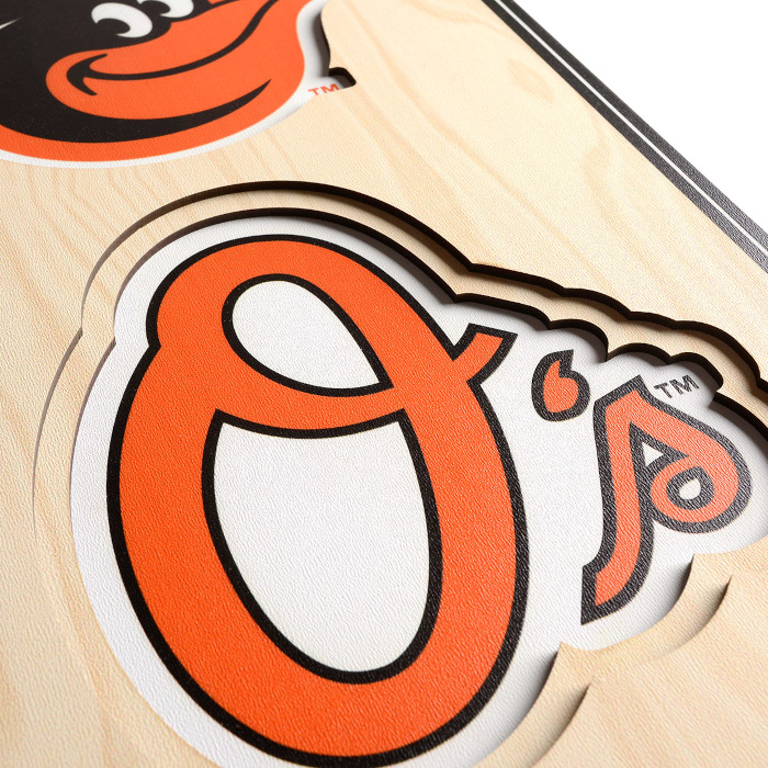 Baltimore Orioles 8 x 32 3D StadiumView Banner