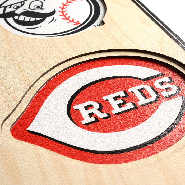 Cincinnati Reds 8 x 32 3D StadiumView Banner