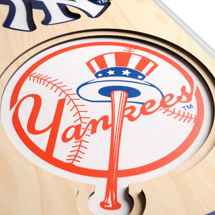 New York Yankees 8 x 32 3D StadiumView Banner