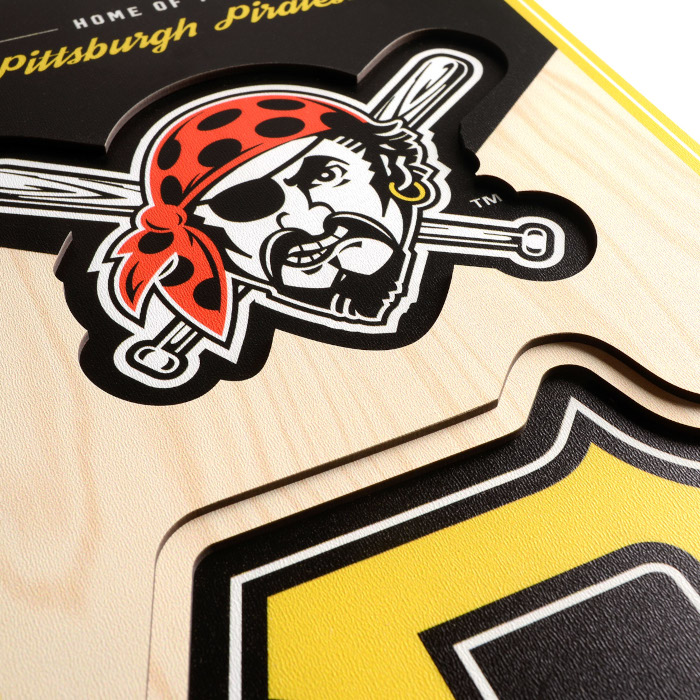 Pittsburgh Pirates 8 x 32 3D StadiumView Banner