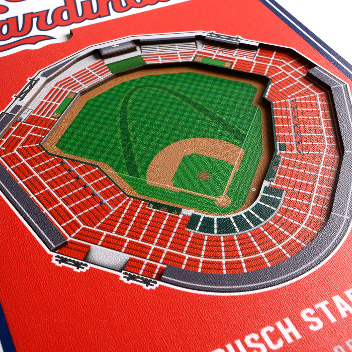 St. Louis Cardinals 8 x 32 3D StadiumView Banner St. Louis Cardinals 8 x 32 3D StadiumView Banner