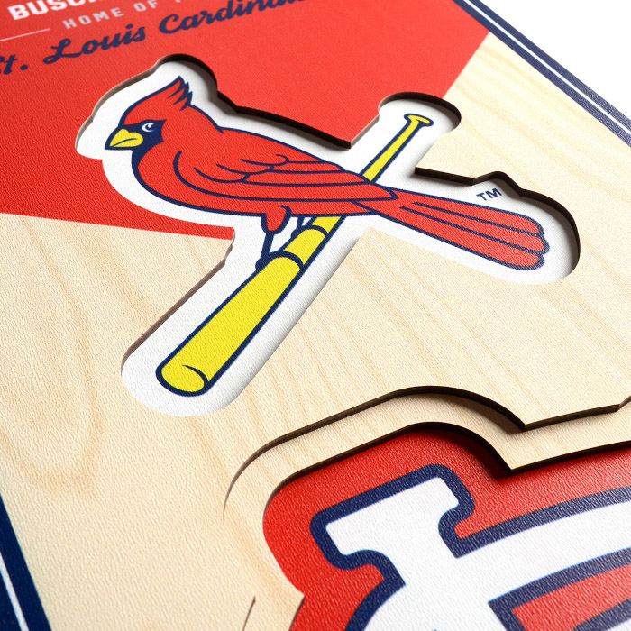 St. Louis Cardinals 8 x 32 3D StadiumView Banner St. Louis Cardinals 8 x 32 3D StadiumView Banner