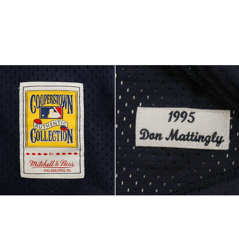 Men's Mitchell & Ness Don Mattingly 1995 New York Yankees Batting Practice Cooperstown Jersey