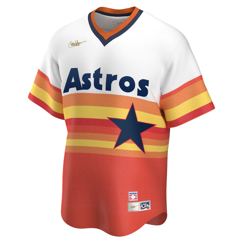 Men's Houston Astros Nolan Ryan Mitchell & Ness White Throwback Authentic  Jersey