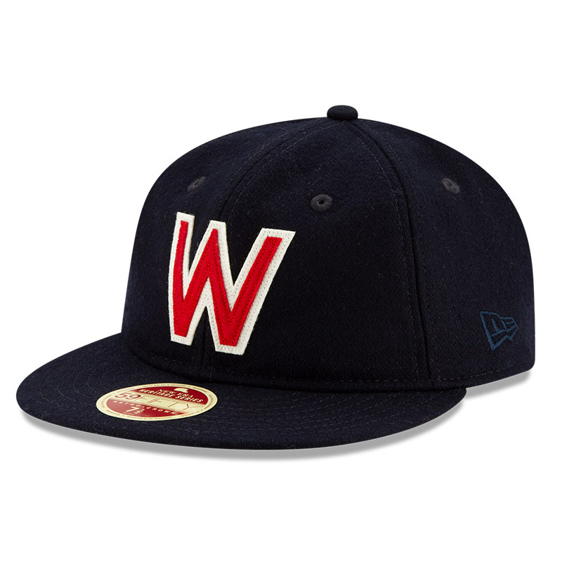 Men’s New Era Heritage Series Authentic 1937 Washington Senators  Retro-Crown 59FIFTY Cap