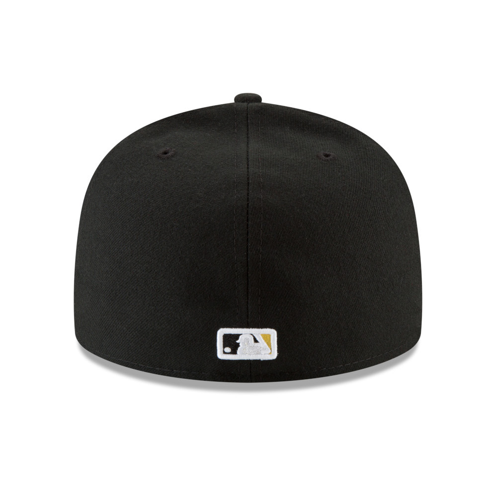Men's New Era Pittsburgh Pirates Black On-Field 59FIFTY Fitted Cap