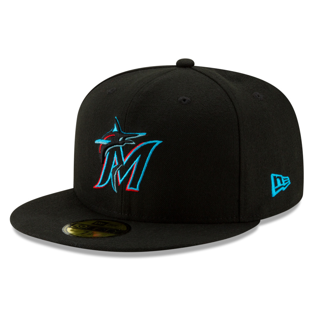 Men's New Era Miami Marlins Royal On-Field 59FIFTY Fitted Cap