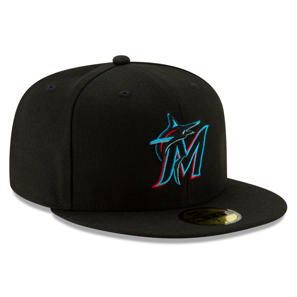 Men's New Era Miami Marlins Royal On-Field 59FIFTY Fitted Cap