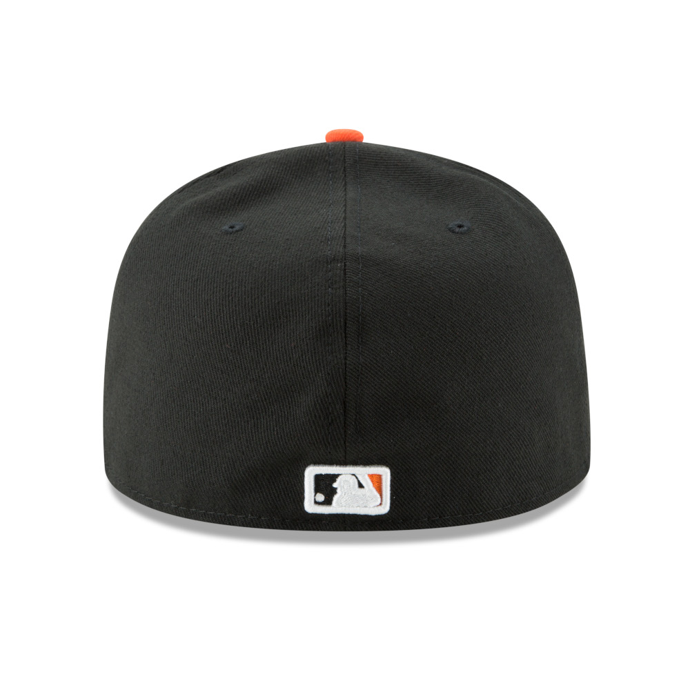 Men's New Era Baltimore Orioles Black/Orange Alternate On-Field 59FIFTY Fitted Cap