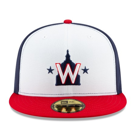 New Era Washington Nationals Patch Pride 59FIFTY Fitted Cap — Major