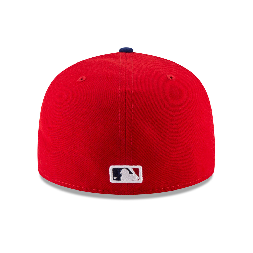 Men's New Era Philadelphia Phillies Red On-Field 59FIFTY Fitted Cap Men's New Era Philadelphia Phillies Red On-Field 59FIFTY Fitted Cap