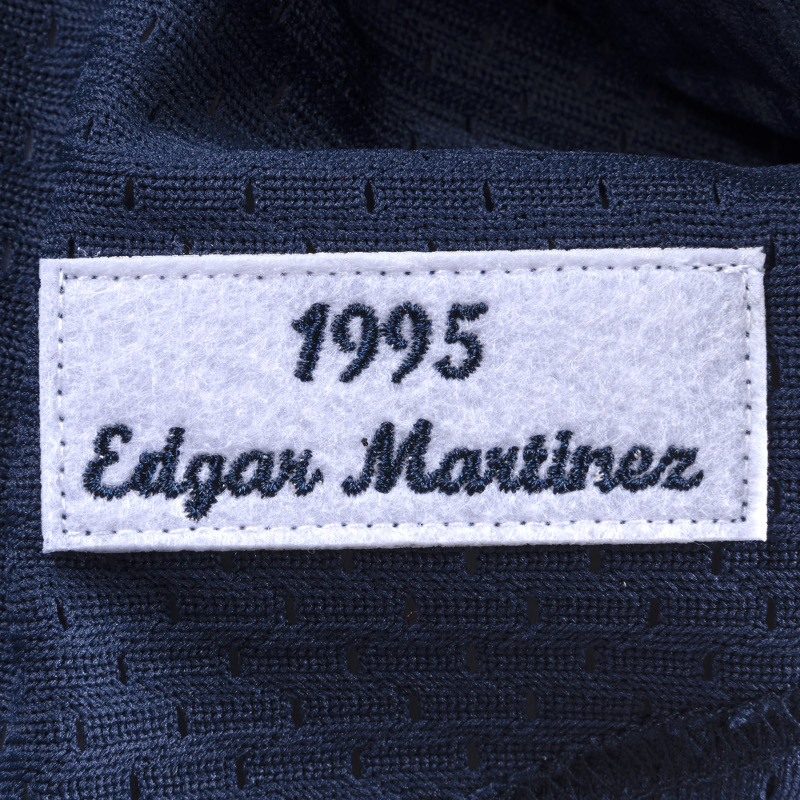 Men’s Mitchell & Ness Edgar Martinez Seattle Mariners Authentic Replica 1995 Mesh Batting Practice Jersey