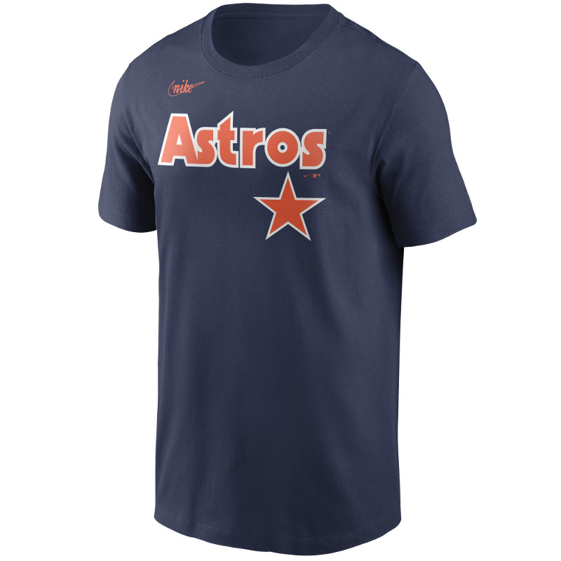 Men’s Nike Nolan Ryan Houston Astros Cooperstown Collection Name & Number  Navy T-Shirt