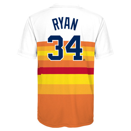 Youth Nolan Ryan Houston Astros Cooperstown Collection Jersey Tee