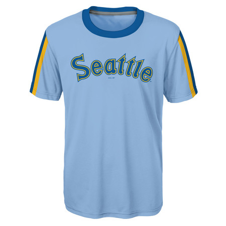 Youth Ken Griffey Jr Seattle Mariners Cooperstown Collection Jersey Tee