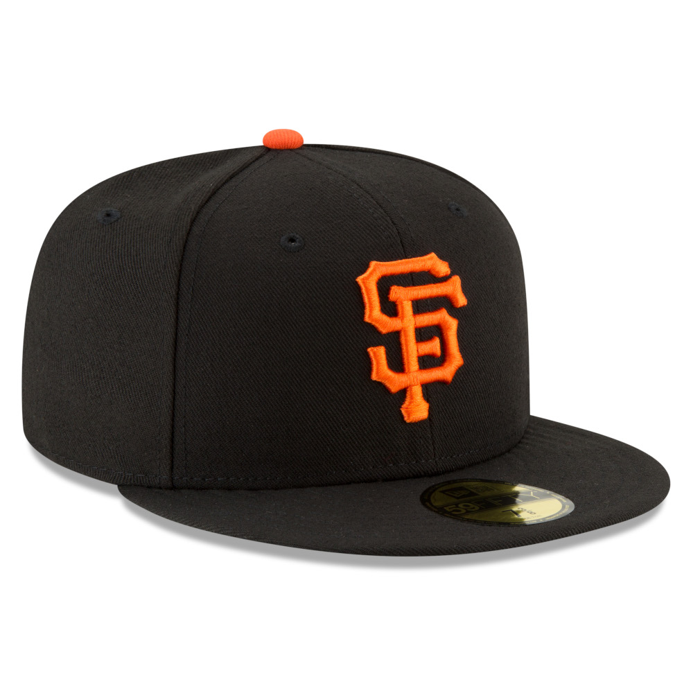 Men's New Era San Francisco Giants Black On-Field 59FIFTY Fitted Cap
