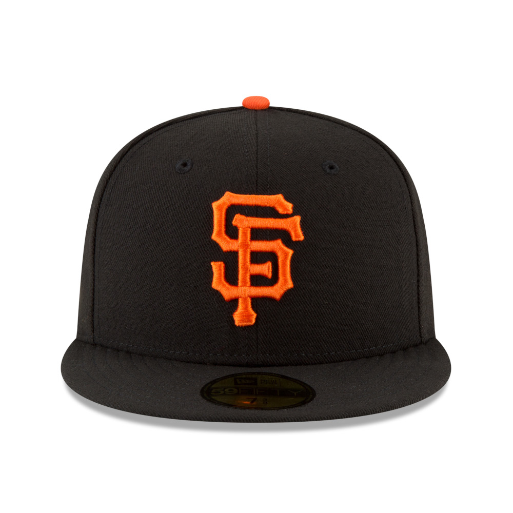 Men's New Era San Francisco Giants Black On-Field 59FIFTY Fitted Cap