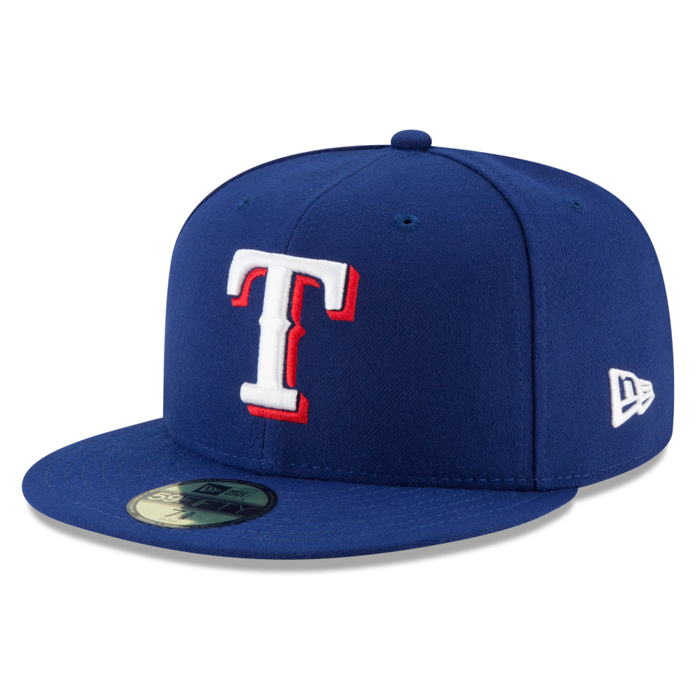 Men's New Era Texas Rangers Royal On-Field 59FIFTY Fitted Cap