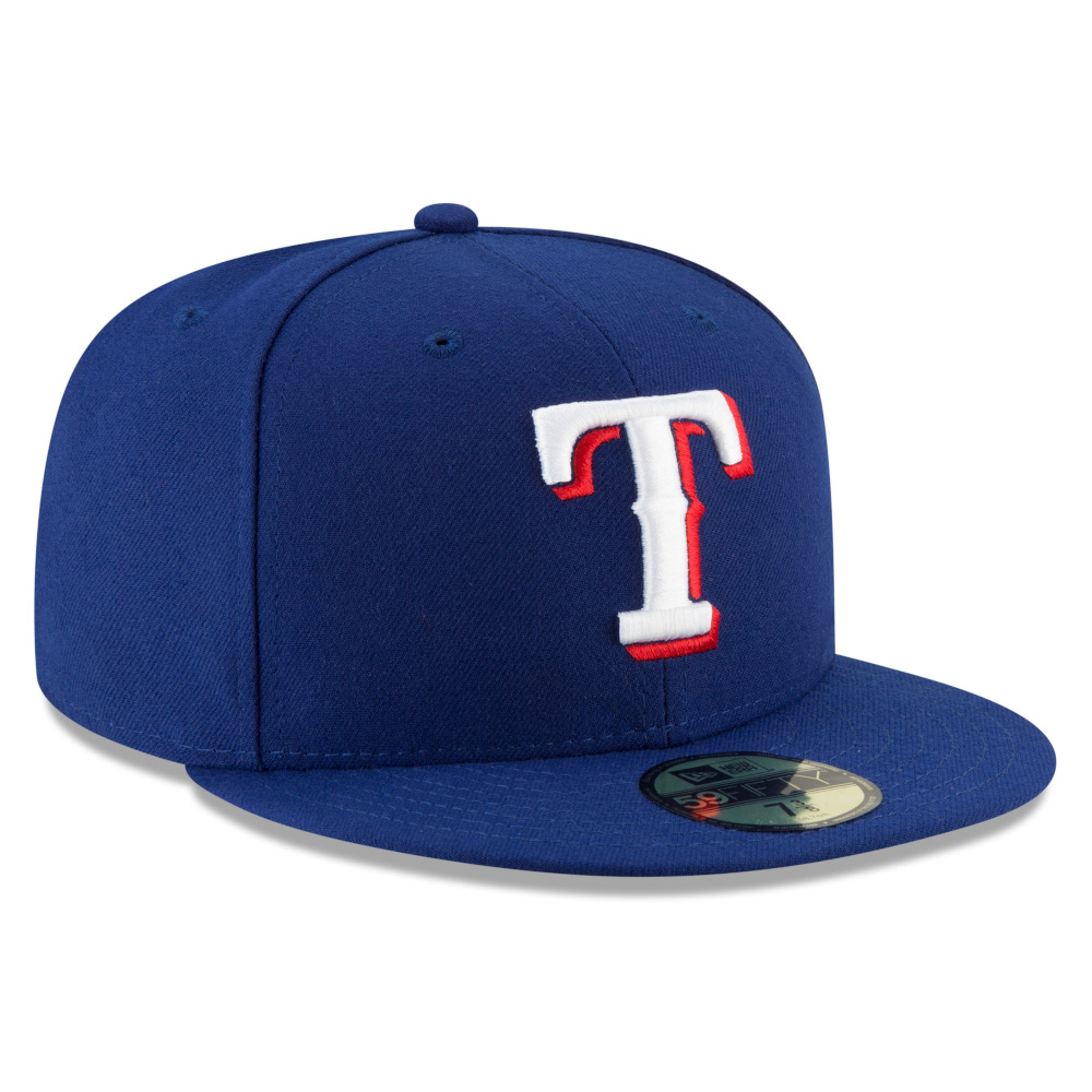 Men's New Era Texas Rangers Royal On-Field 59FIFTY Fitted Cap