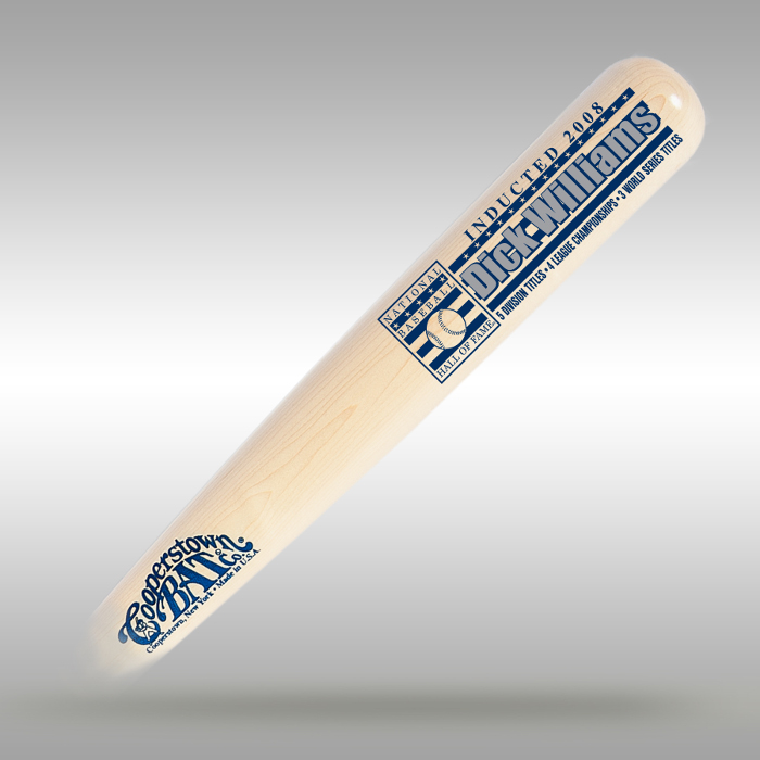 Dick Williams Baseball Hall of Fame Silver Player Series Full Size Bat Dick Williams Baseball Hall of Fame Silver Player Series Full Size Bat