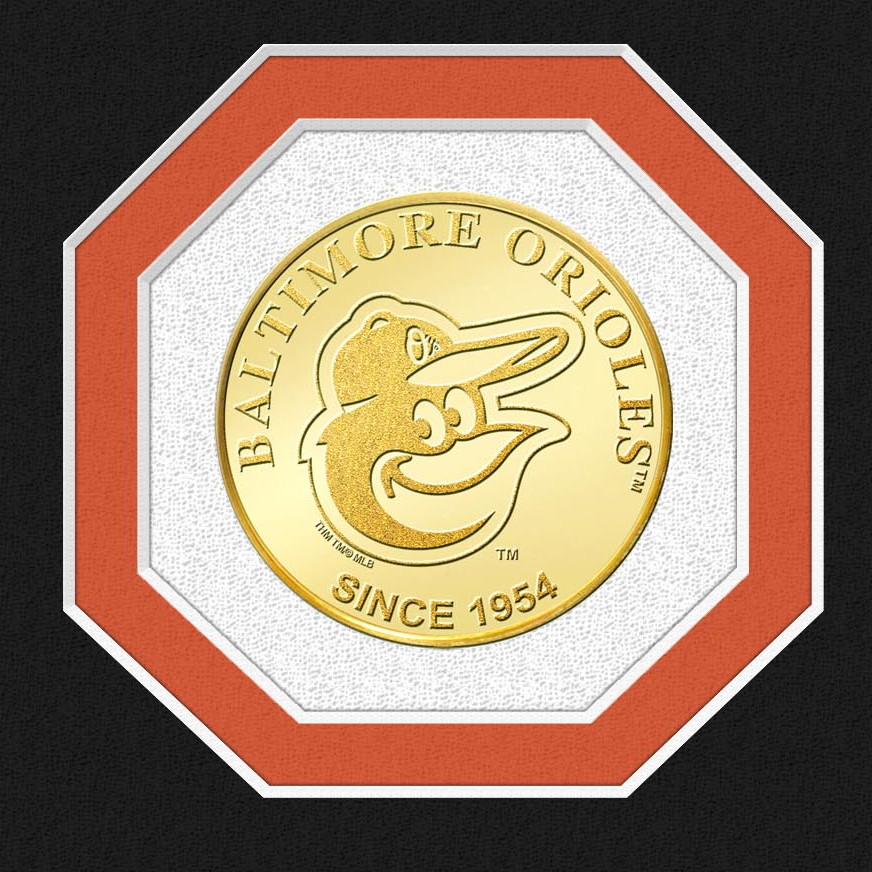 Highland Mint Cal Ripken Jr. Hall of Fame Plaque Bronze Coin 13 x