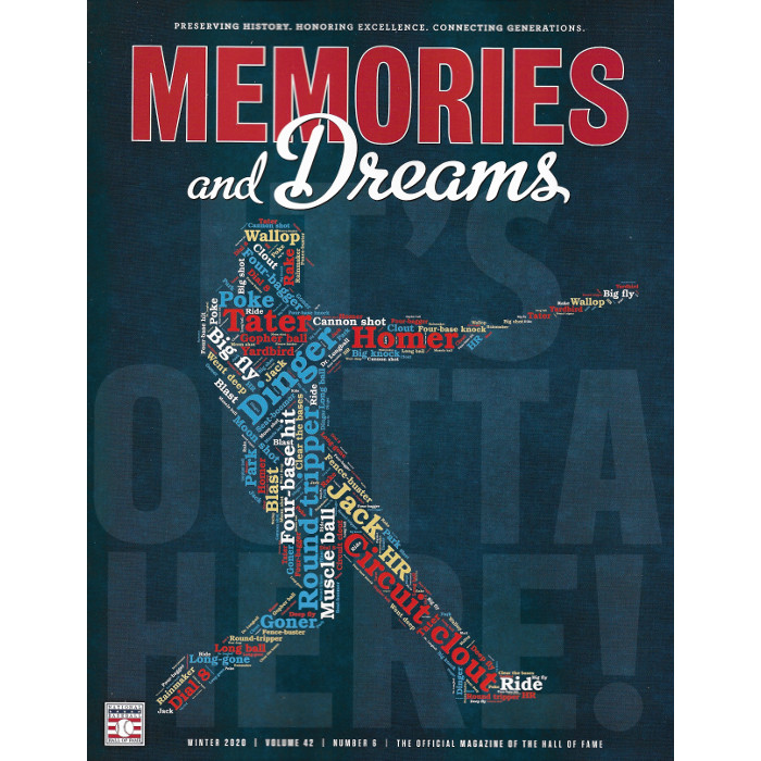2020 Memories & Dreams Magazine - Induction Volume 42 Number 6 (Home Run Art)