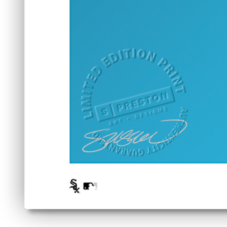 Chicago White Sox Baseball Bugs Minimalist Looney Tunes Collection 14 x 20 Fine Art Print by artist S. Preston - Ltd Ed of 100 Chicago White Sox Baseball Bugs Minimalist Looney Tunes Collection 14 x 20 Fine Art Print by artist S. Preston - Ltd Ed of 100