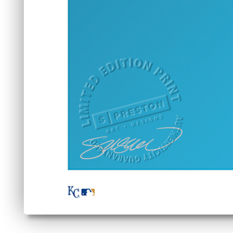 Kansas City Royals Baseball Bugs Minimalist Looney Tunes Collection 14 x 20 Fine Art Print by artist S. Preston - Ltd Ed of 100 Kansas City Royals Baseball Bugs Minimalist Looney Tunes Collection 14 x 20 Fine Art Print by artist S. Preston - Ltd Ed of 100