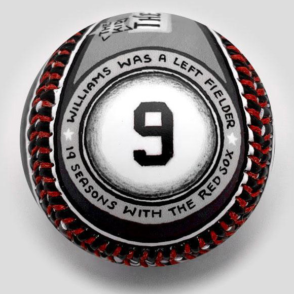 Ted Williams G.O.A.T. Unforgettaballs Limited Commemorative Baseball with Lucite Gift Box