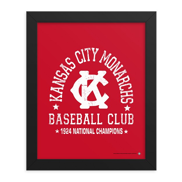 Teambrown Kansas City Monarchs 1924 Champions Artwork Framed 8 x 10 Print Teambrown Kansas City Monarchs 1924 Champions Artwork Framed 8 x 10 Print
