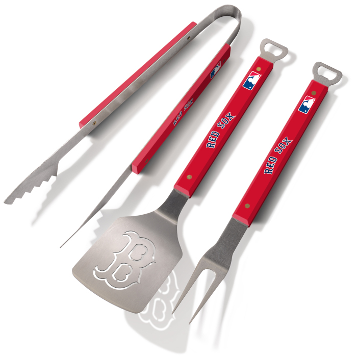 Boston Red Sox Spirit Series 3-Piece BBQ Set Boston Red Sox Spirit Series 3-Piece BBQ Set