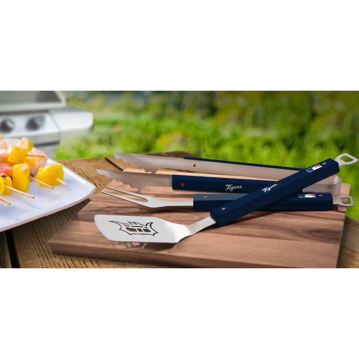 Detroit Tigers Spirit Series 3-Piece BBQ Set