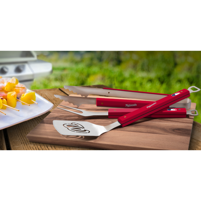 Washington Nationals Spirit Series 3-Piece BBQ Set Washington Nationals Spirit Series 3-Piece BBQ Set