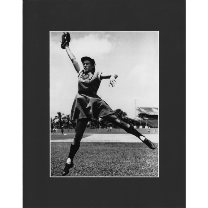 Matted 8x10 Photo- Dottie Kamenshek Matted 8x10 Photo- Dottie Kamenshek