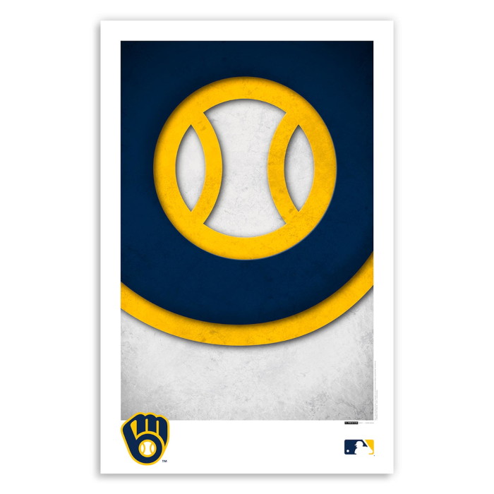 Minimalist Barrelman Milwaukee Brewers - S. Preston – S. Preston Art +  Designs