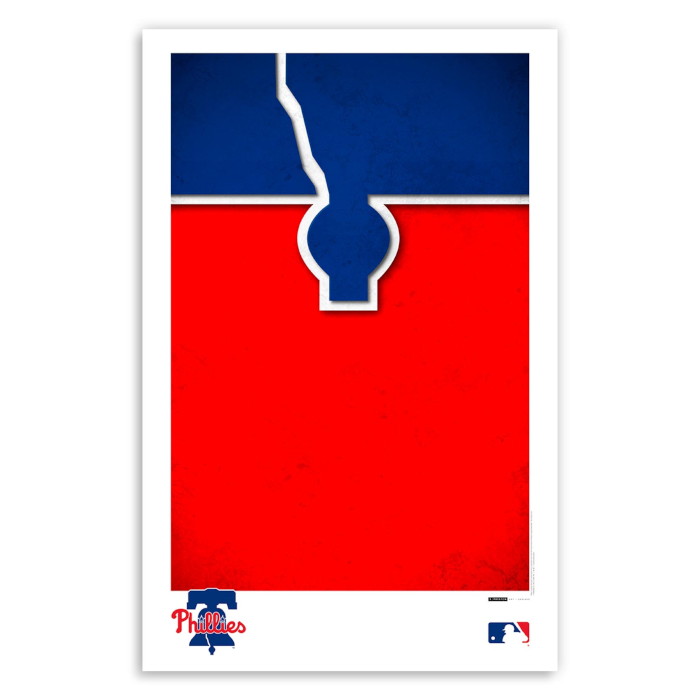 Philadelphia Phillies Minimalist Team Logo Collection 11 x 17 Fine Art Print by artist S. Preston Philadelphia Phillies Minimalist Team Logo Collection 11 x 17 Fine Art Print by artist S. Preston