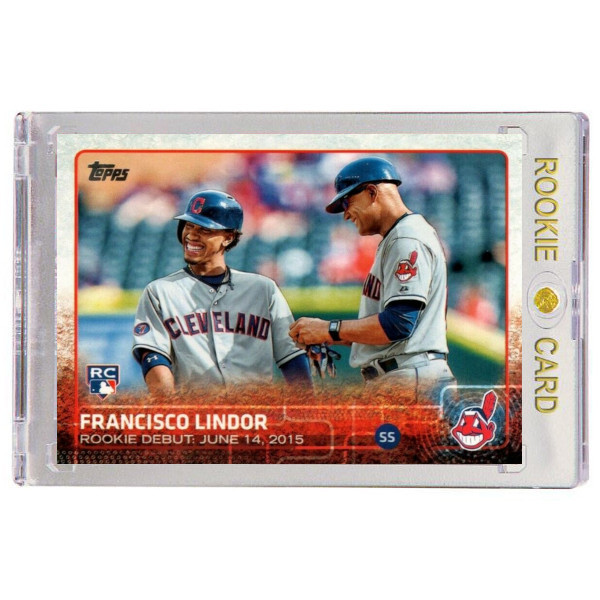 Francisco Lindor Cleveland Indians 2015 Topps Update # US286 Rookie Card