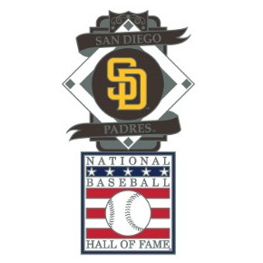 San Diego Padres Baseball Hall of Fame Logo Exclusive Collector's Pin
