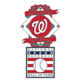 Washington Nationals Baseball Hall of Fame Logo Exclusive Collector's Pin