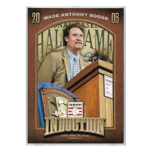 Wade Boggs 2013 Panini Cooperstown Induction Card # 10