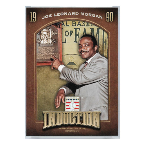 Joe Morgan 2013 Panini Cooperstown Induction Card # 2
