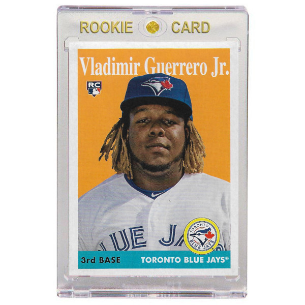 Vladimir Guerrero Jr. Toronto Blue Jays  2019 Topps Archives # 14 Rookie Card Vladimir Guerrero Jr. Toronto Blue Jays  2019 Topps Archives # 14 Rookie Card